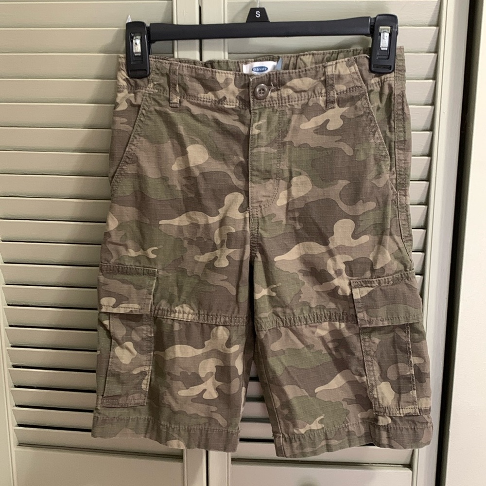 Old Navy Boys Camouflage Cargo Shorts